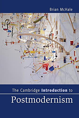 Brian Mchale The Cambridge Introduction To Postmodernism (Cambridge Introductions To Literature)