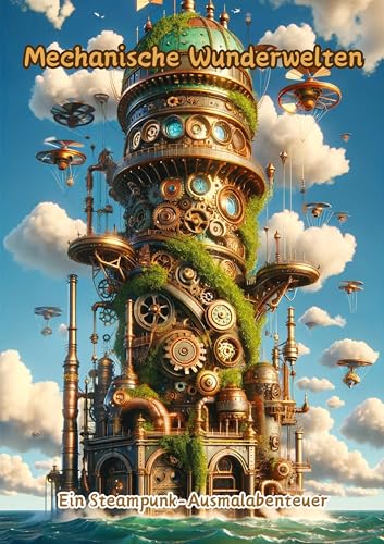 Mechanische Wunderwelten: Ein Steampunk-Ausmalabenteuer