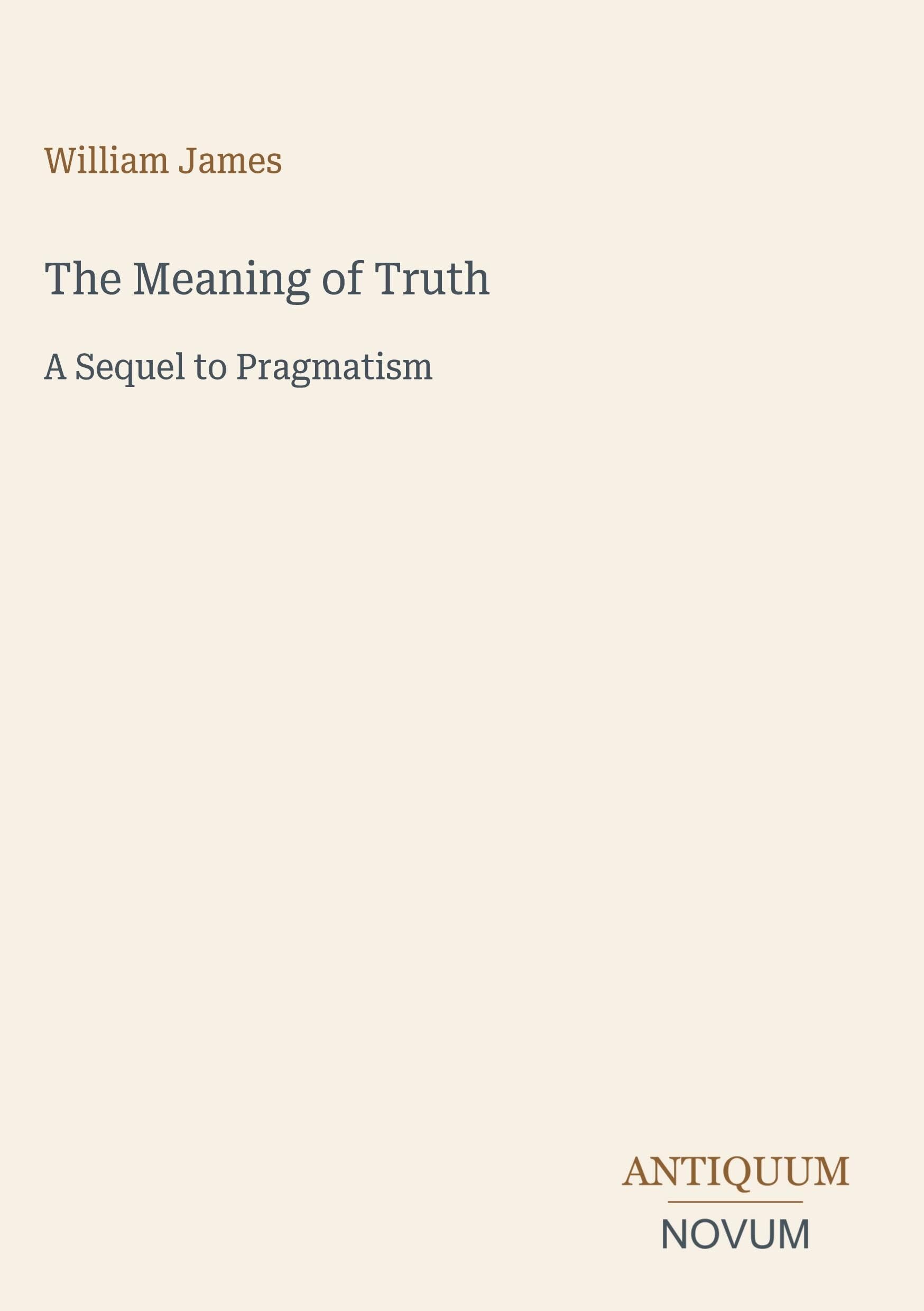 The Meaning of Truth