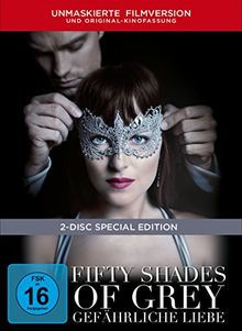 Fifty Shades of Grey 2 - Gefährliche Liebe - Limited Digibook [2 DVDs]