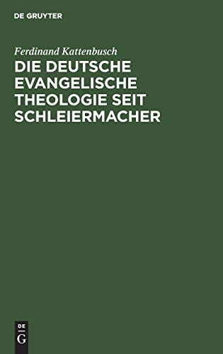 Die deutsche evangelische Theologie seit Schleiermacher: Ihre Leistungen und ihre Schäden