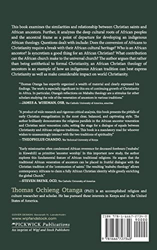 Towards a Christian Theology of African Ancestors