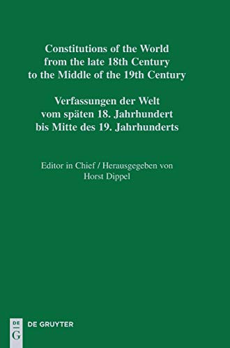 Addenda et Corrigenda: Constitutional Documents of the United States of America 1776-1860 (Constitutions of the World from the late 18th Century to ... United States of America 1776–1860, Band 1)