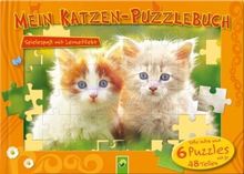 Mein Katzen-Puzzlebuch: Spielespaß mit Lerneffekt