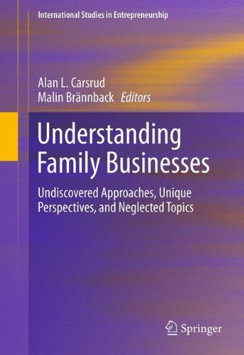 Understanding Family Businesses: Undiscovered Approaches, Unique Perspectives, and Neglected Topics (International Studies in Entrepreneurship, Band 15)