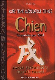 Votre signe astrologique chinois en 2005 : chien : amour, psychologie, travail, chance