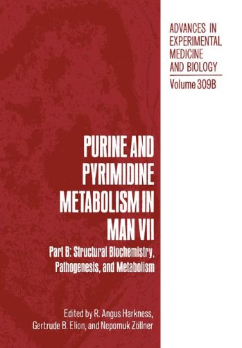 7: Purine and Pyrimidine Metabolism in Man Vii (Advances in Experimental Medicine and Biology, Band 309)
