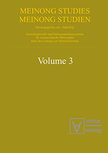 Meinongian Issues in Contemporary Italian Philosophy (Meinong Studies / Meinong Studien, 3)
