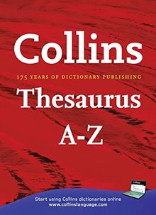 Collins Thesaurus A-Z Home Edition