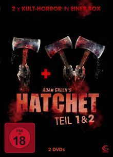 Adam Greens Hatchet 1 & 2 - 2x Kult-Horror in einer Box (2 DVDs)