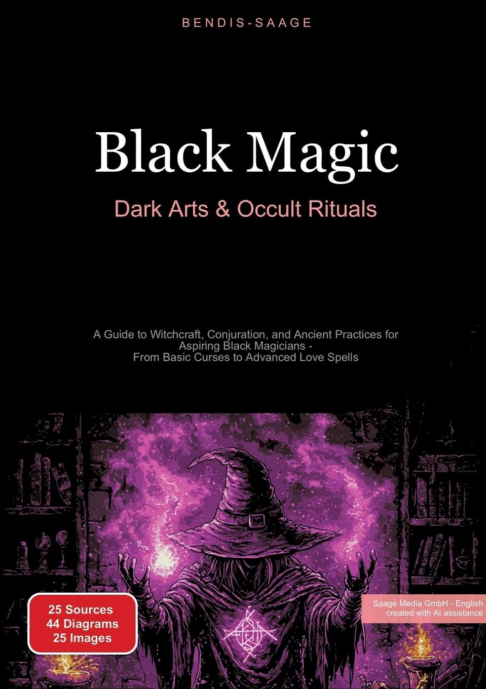 Black Magic: Dark Arts & Occult Rituals: A Guide to Witchcraft, Conjuration, and Ancient Practices for Aspiring Black Magicians - From Basic Curses to Advanced Love Spells