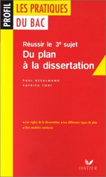 Du plan à la dissertation de français