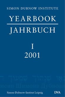 Jahrbuch des Simon-Dubnow-Instituts; Simon Dubnow Institute Yearbook