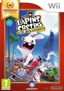Les Lapins Crétins : la grosse aventure - Nintendo Selects von UBI Soft | Game | Zustand akzeptabel