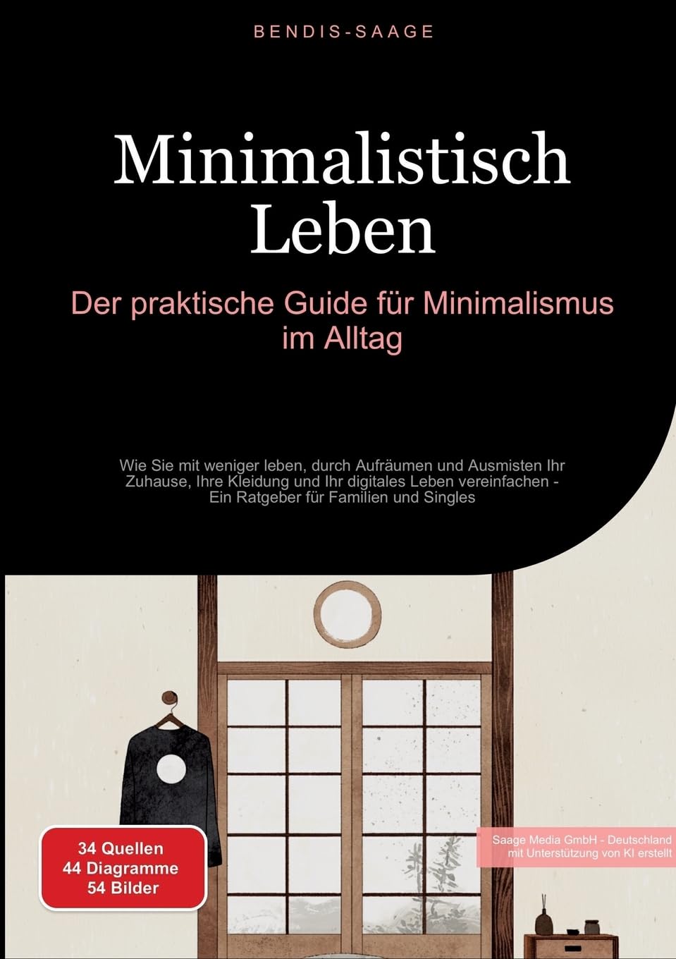 Minimalistisch Leben: Der praktische Guide für Minimalismus im Alltag: Wie Sie mit weniger leben, durch Aufräumen und Ausmisten Ihr Zuhause, Ihre ... - Ein Ratgeber für Familien und Singles