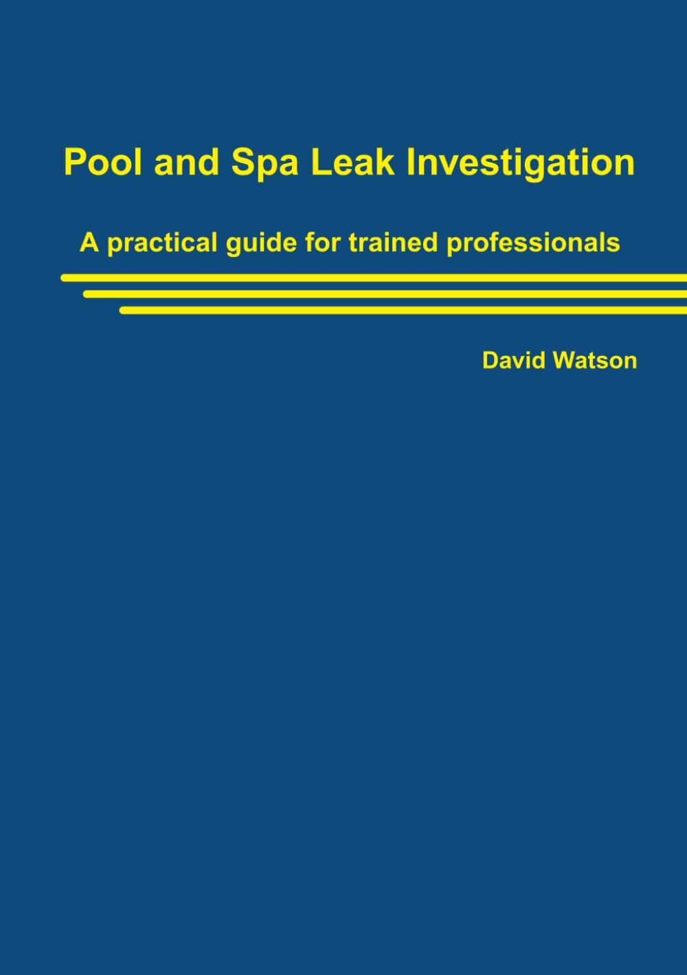 Pool and Spa Leak Investigation