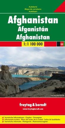 Freytag Berndt Autokarten, Afghanistan - Maßstab 1:1 100 000