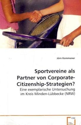 Kemmener Jörn: Sportvereine als Partner vonCorporate-Citizen
