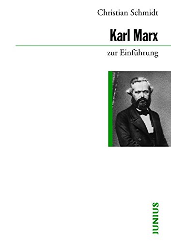 Zur Einführung   Karl Marx zur Einführung - Christian Schmidt Kartoniert (TB)