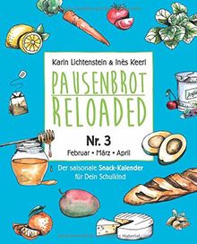 Pausenbrot Reloaded 3: Gesunde, saisonale und schnelle Rezeptideen für jeden Schultag die jedem Kind schmecken  - Februar-März-April – inkl. Frühlings-Mama-Special!