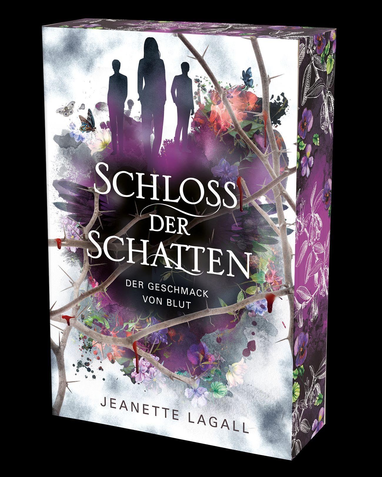 Der Geschmack von Blut: Schloss der Schatten 4 - Softcover mit Farbschnitt | Urban Fantasy mit Vampiren, Werwölfen und anderen Übernatürlichen, einer ... abgeschmeckt mit einem Hauch von Abenteuer