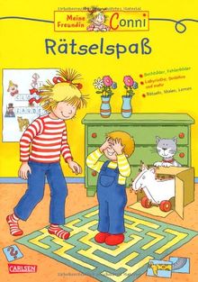 Conni Gelbe Reihe: Rätselspaß: Suchbilder, Fehlerbilder, Labyrinthe, Sudokus und mehr.., Rätseln, Malen, Lernen