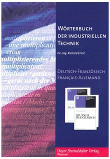 CD-ROM Wörterbuch der industriellen Technik/ Dictionnaire Général de la Technique industrielle: Deutsch-Französisch/ Französisch-Deutsch