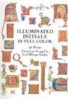 Illuminated Initials in Full Color: 548 Designs (Dover Pictorial Archives) (Dover Pictorial Archive Series)