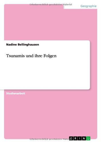 Tsunamis und ihre Folgen
