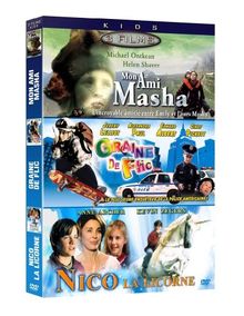 Coffret kids : mon ami masha ; graine de flic ; nico la licorne [FR Import]