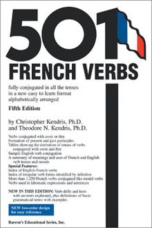 501 French Verbs (Barron's 501 French Verbs (W/CD))