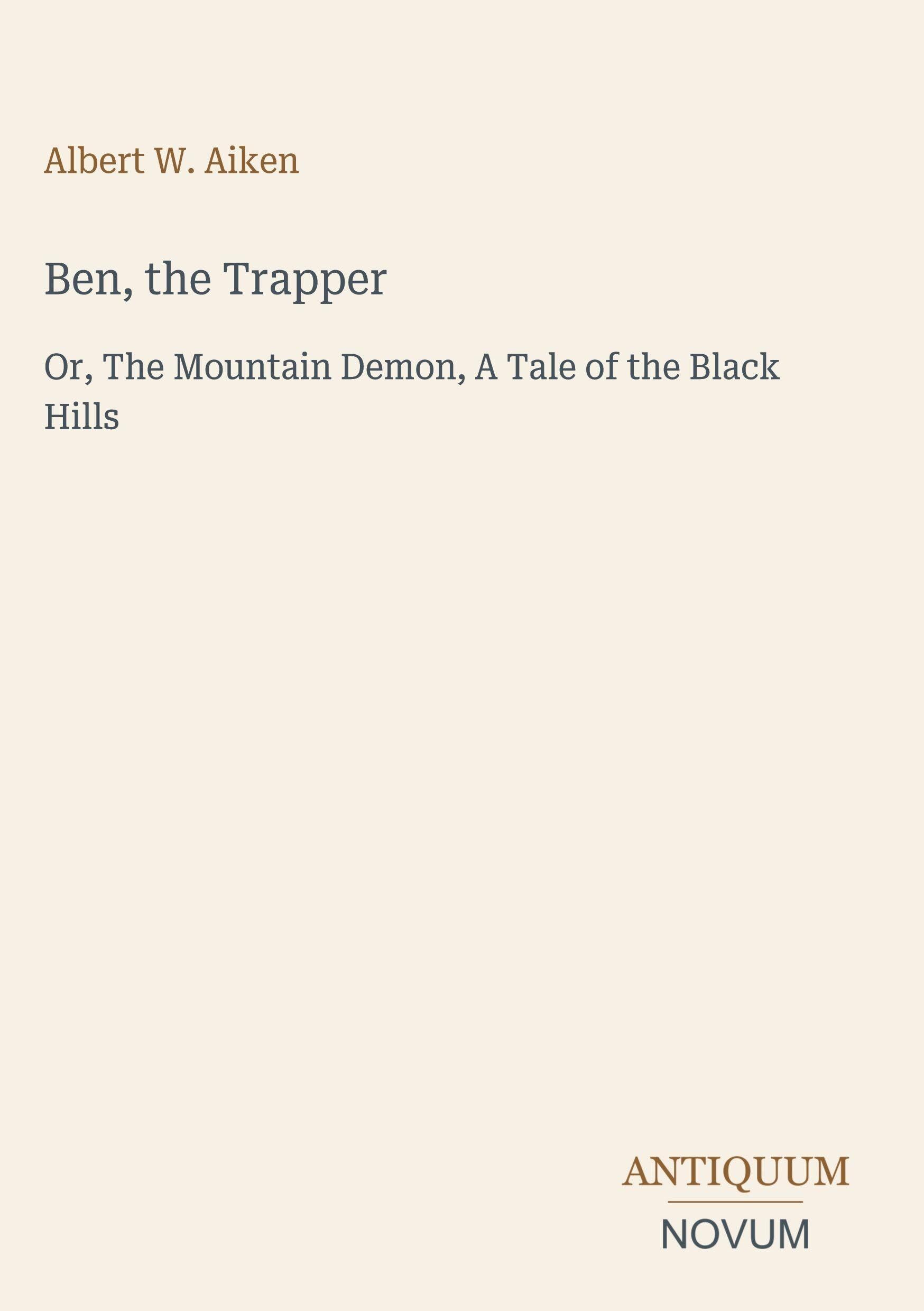 Ben, the Trapper