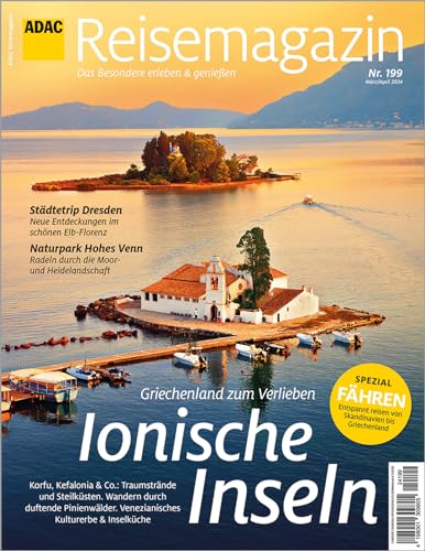 ADAC Reisemagazin mit Titelthema Ionische Inseln (ADAC Motorpresse)