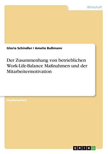 Der Zusammenhang von betrieblichen Work-Life-Balance Maßnahmen und der Mitarbeitermotivation