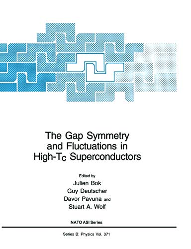 The Gap Symmetry and Fluctuations in High-Tc Superconductors (Nato Science Series B) (Nato Science Series B:, 371, Band 371)