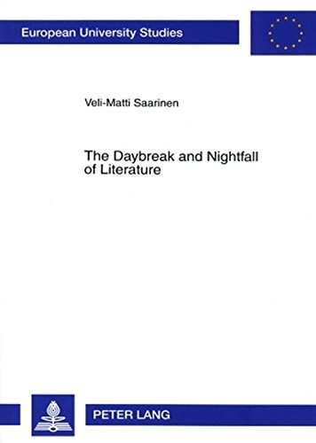 The Daybreak and Nightfall of Literature: Friedrich Schlegel's Idea of Romantic Literature: Between Productive Fantasy and Reflection (Europäische Hochschulschriften - Reihe I)