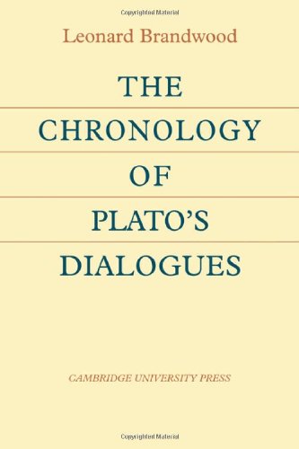 The Chronology of Plato's Dialogues