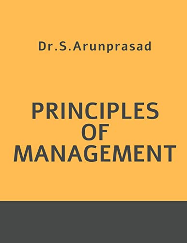 PRINCIPLES OF MANAGEMENT