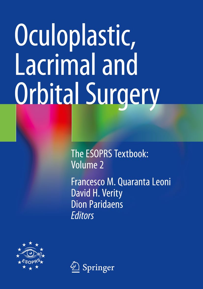 unbekannt Oculoplastic, Lacrimal And Orbital Surgery, The Esoprs Textbook, Volume 2