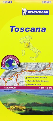 Michelin Toscana (Michelin Maps)
