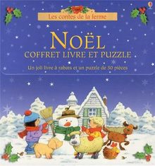 Noël : coffret livre et puzzle