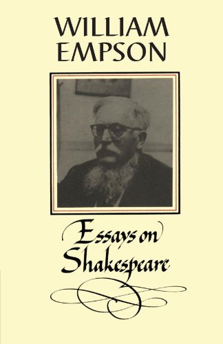 William Empson: Essays on Shakespeare