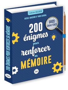 200 énigmes pour renforcer sa mémoire - spécial seniors - crayon offert