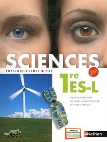 Sciences : physique-chimie, SVT : 1re ES-L, grand format