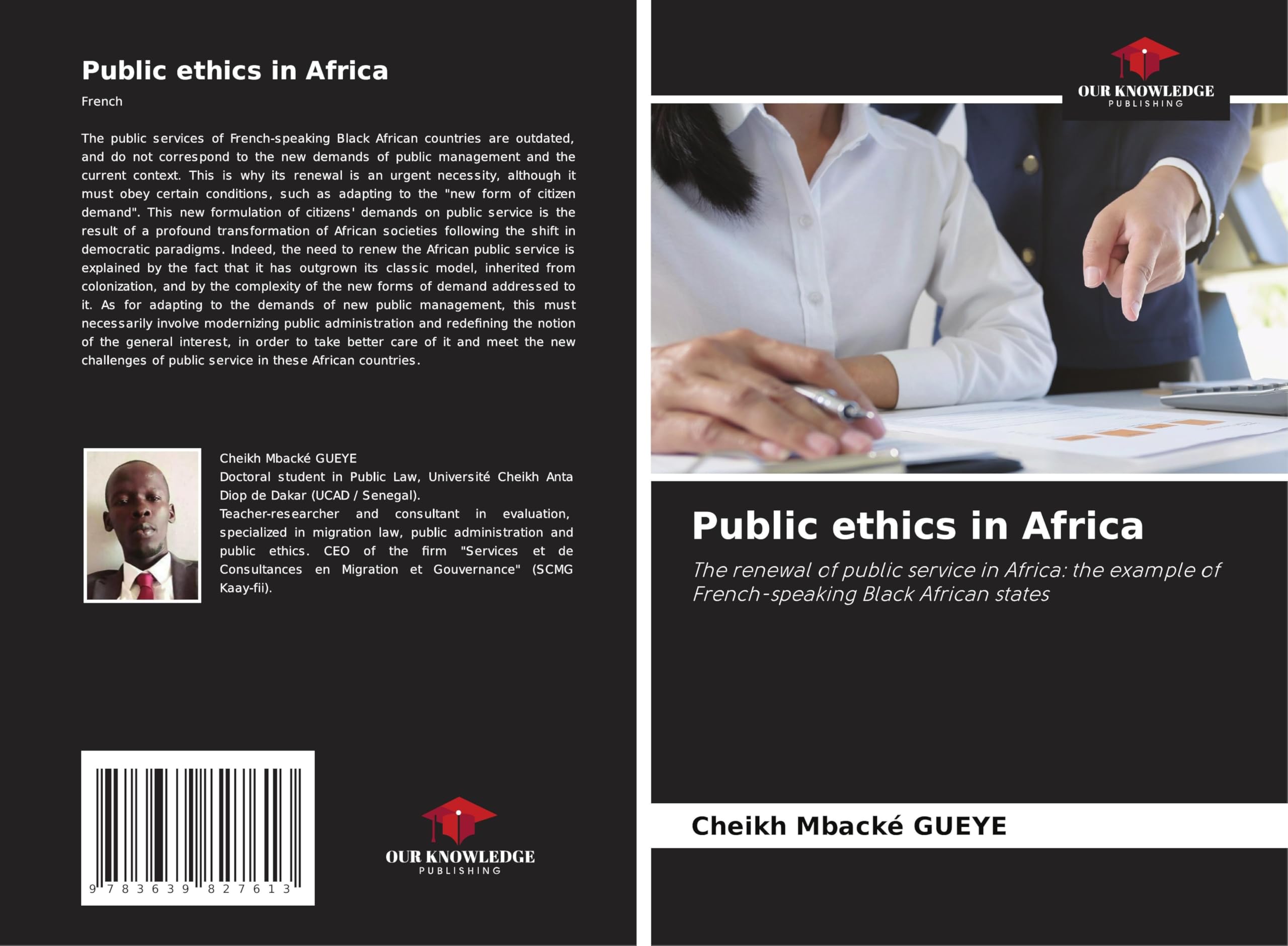 Public ethics in Africa: The renewal of public service in Africa: the example of French-speaking Black African states