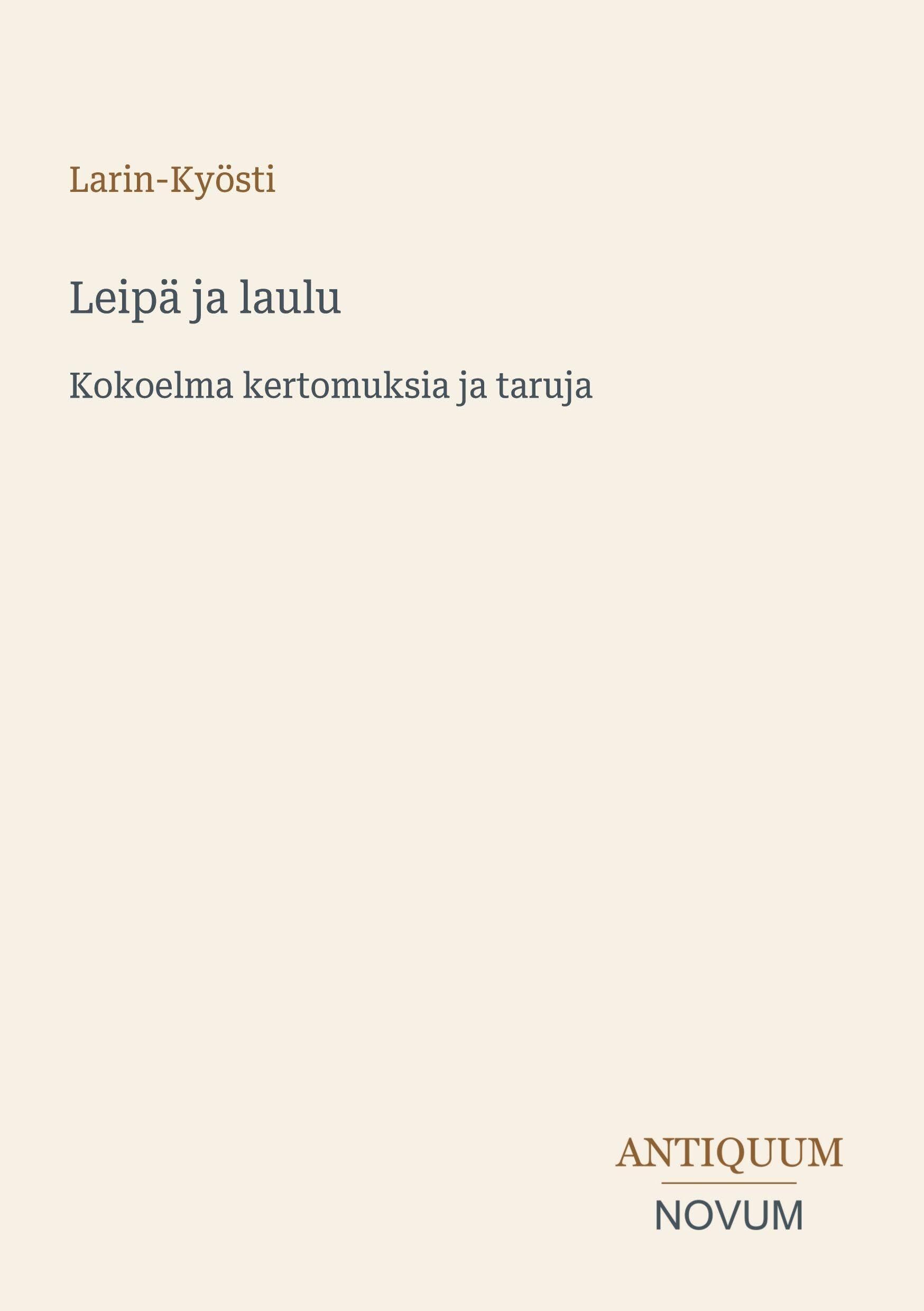 Leipä ja laulu