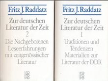 Zur deutschen Literatur der Zeit 2. Die Nachgeborenen: Leseerfahrungen mit zeitgenössischer Literatur