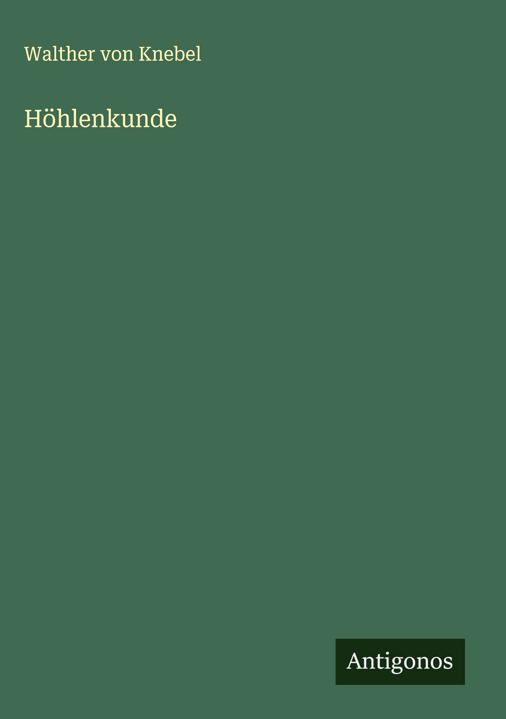 Höhlenkunde