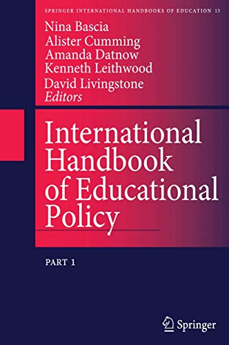 International Handbook of Educational Policy (Springer International Handbooks of Education, 13, Band 13)