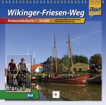 Wikinger-Friesen-Weg, Radwanderkarte 1:50.000